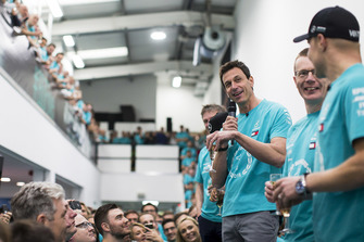 Toto Wolff, Mercedes AMG F1 World Championship celebration