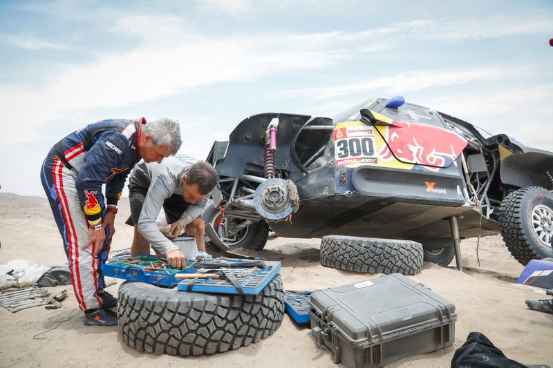 #300 X-Raid Mini JCW Team: Carlos Sainz, dopo l'incidente