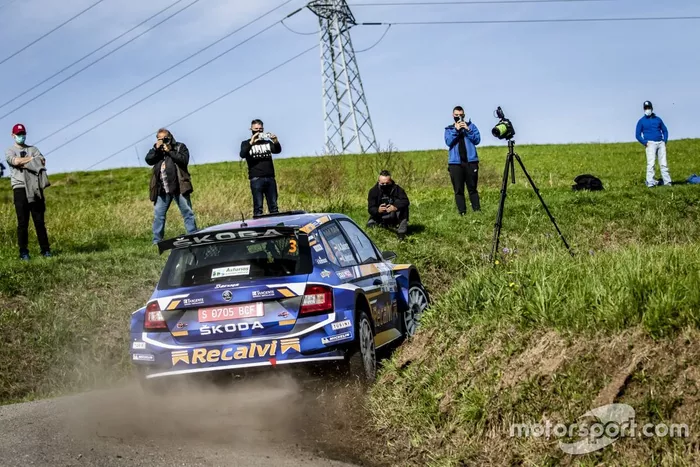 José Antonio Suárez, Alberto Iglesias, Skoda Fabia R5