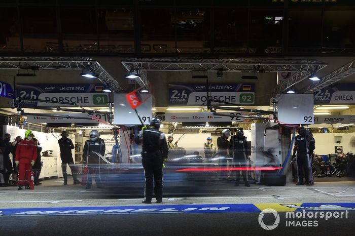 #92 Porsche GT Team Porsche 911 RSR: Michael Christensen, Kevin Estre, Laurens Vanthoor
