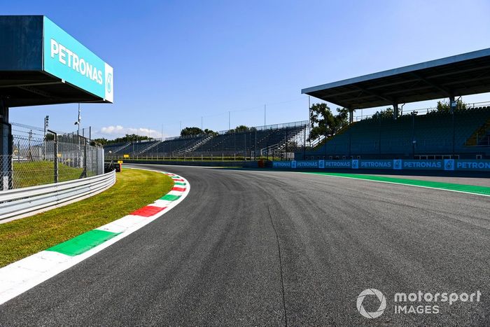 Piano del circuito de Monza
