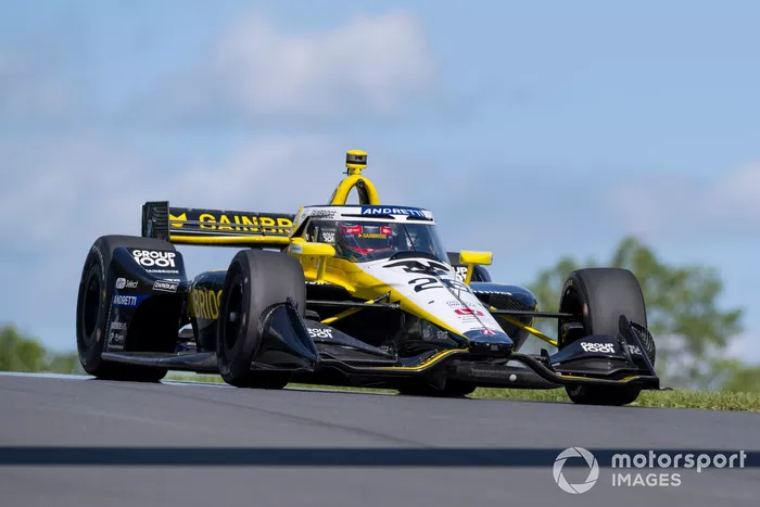Colton Herta, Andretti Global con Curb-Agajanian Honda