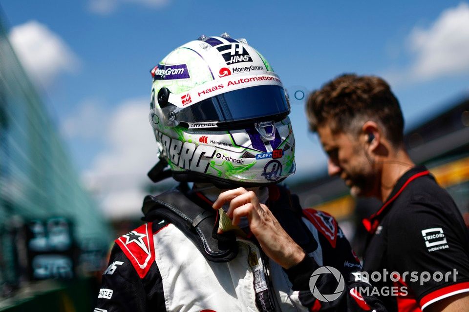 Nico Hulkenberg, Haas F1 Team, na starcie