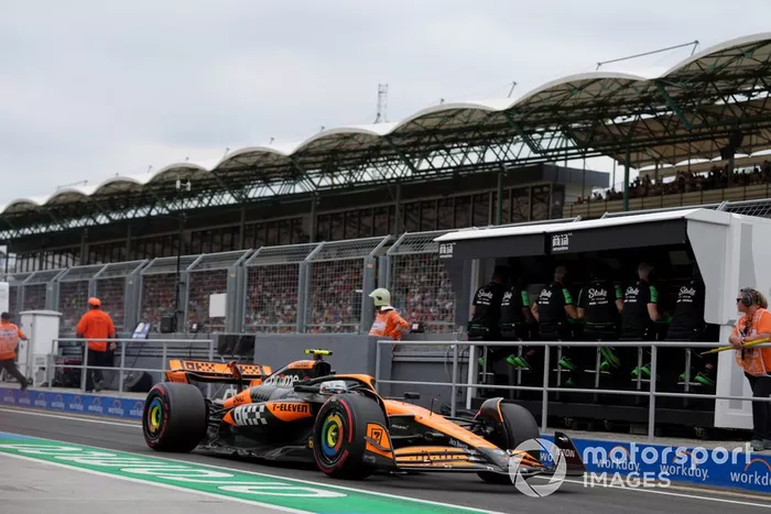 Lando Norris, McLaren MCL38