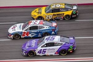 William Byron, Hendrick Motorsports Chevrolet, Christopher Bell, Joe Gibbs Racing Toyota, Tyler Reddick, 23XI Racing Toyota