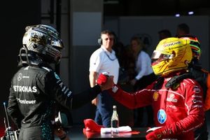 Lewis Hamilton, Ferrari, George Russell, Mercedes