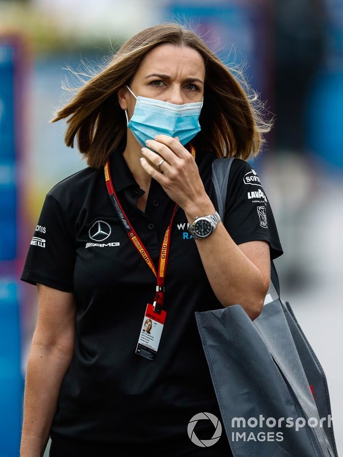 Claire Williams, directora de Williams Racing 
