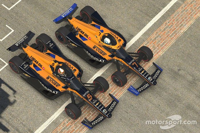 Oliver Askew, Arrow McLaren SP, Patricio O'Ward, Arrow McLaren SP