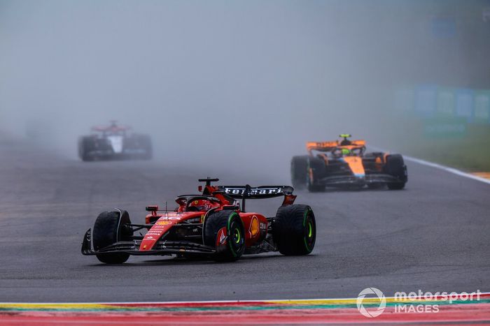 Charles Leclerc, Ferrari SF-23, Lando Norris, McLaren MCL60
