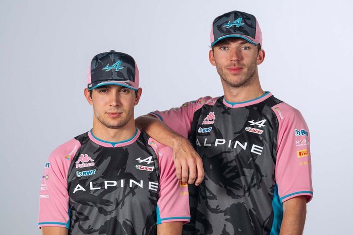 Pierre Gasly, Esteban Ocon, Alpine