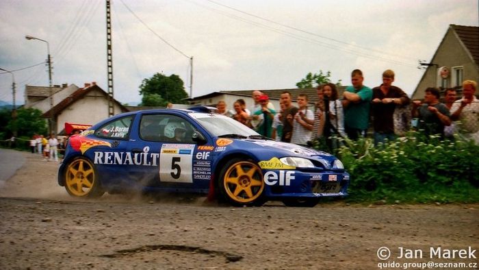 Janusz Kulig, Jarosław Baran, Renault Mégane Maxi, Rajd Polski 1998