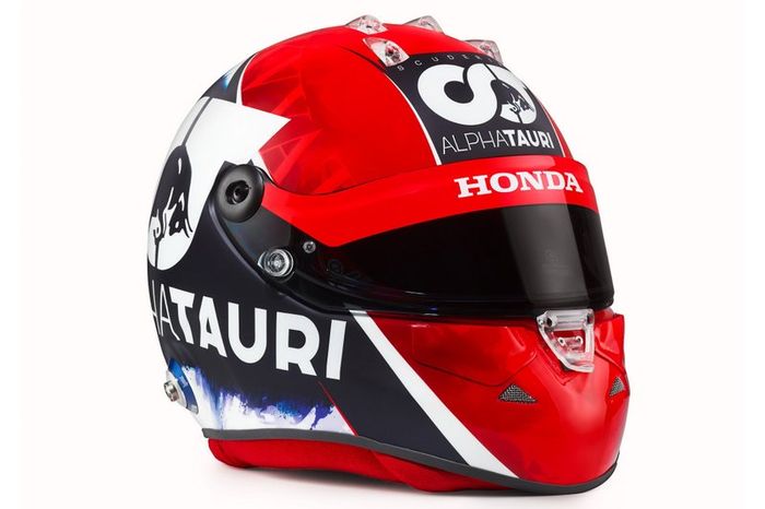 Helmet of Pierre Gasly, AlphaTauri