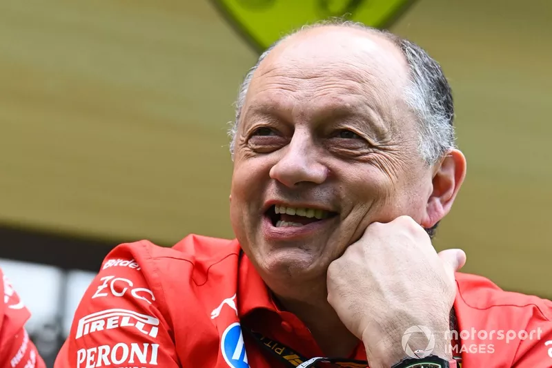 Frederic Vasseur, directeur de l'équipe et directeur général, Scuderia Ferrari