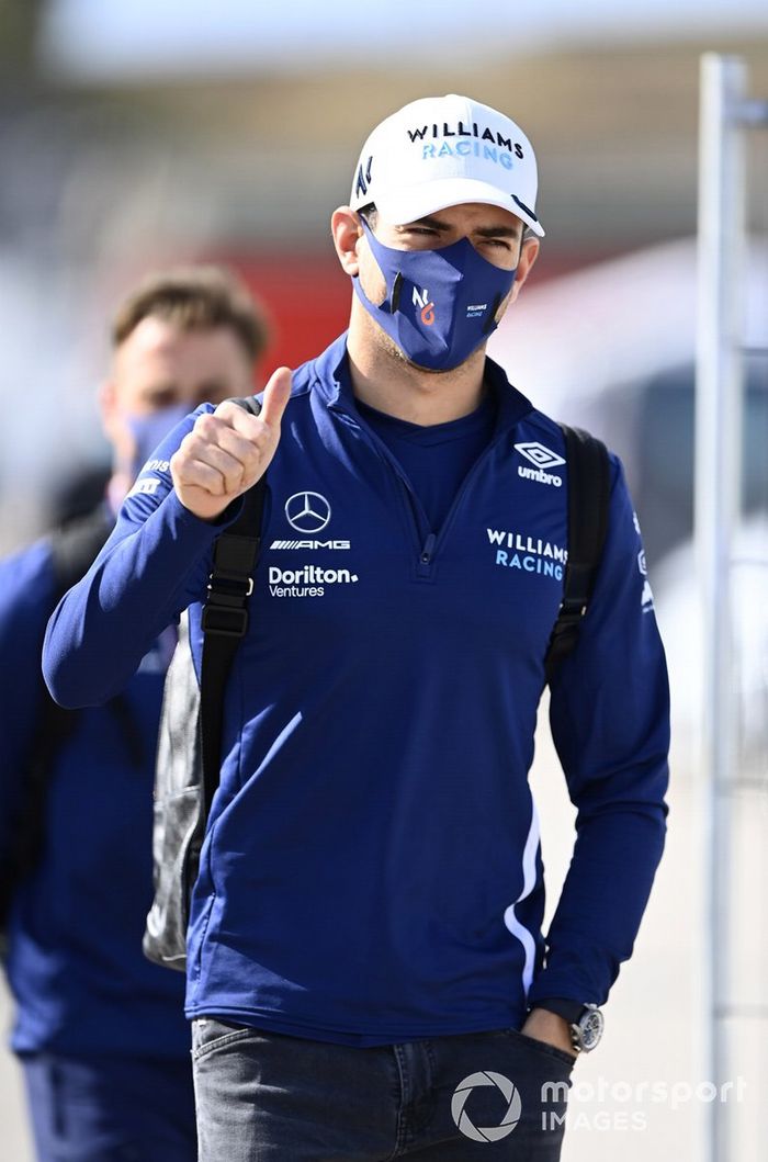 Nicholas Latifi, Williams en Portimao