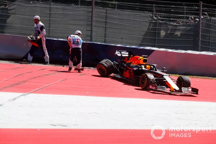 Acidente de Max Verstappen