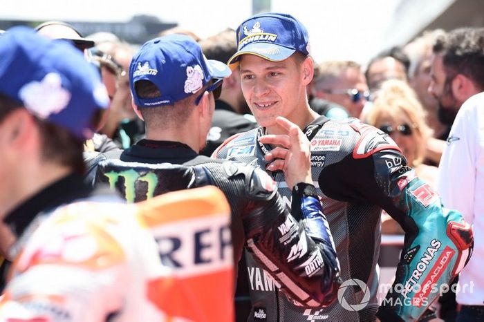 Maverick Vinales, Yamaha Factory Racing, Fabio Quartararo, Petronas Yamaha SRT