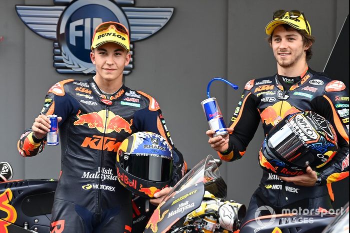 Raúl Fernández, Red Bull KTM Ajo, Remy Gardner, Red Bull KTM Ajo