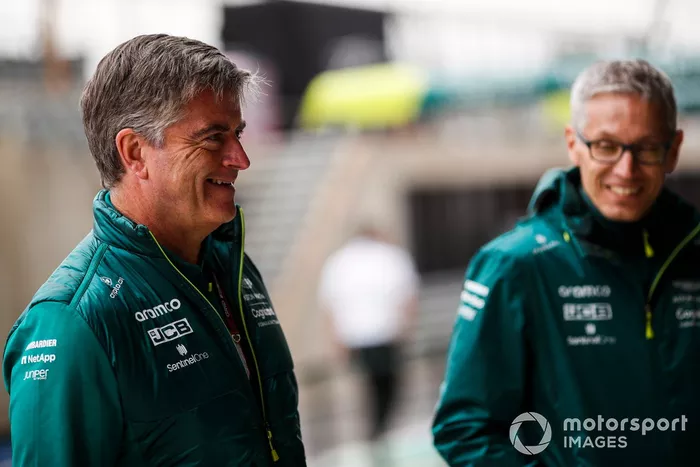 Andy Stevenson, Director Deportivo de Aston Martin
