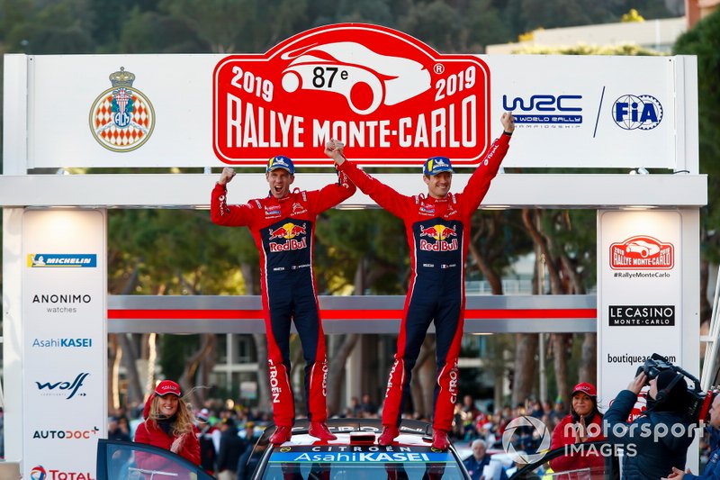 Winner Sébastien Ogier, Julien Ingrassia, Citroën World Rally Team Citroen C3 WRC