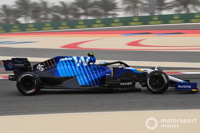 Lateral: Williams FW43B 