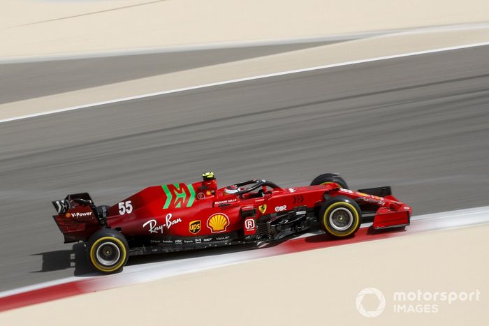 Carlos Sainz Jr., Ferrari SF21 