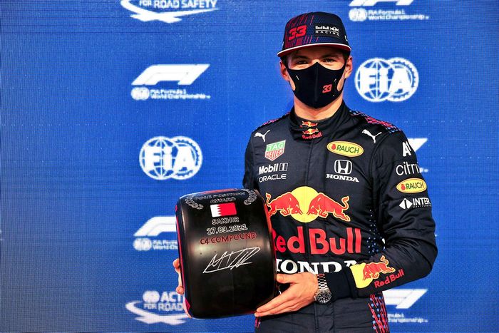 Ganador de la pole Max Verstappen, Red Bull Racing 
