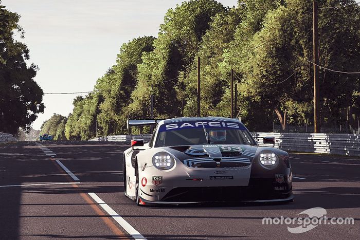 #93 Porsche Esports Team Porsche 911 RSR: Nick Tandy, Ayhancan Guven, Joshua Rogers, Tommy Ostgaard