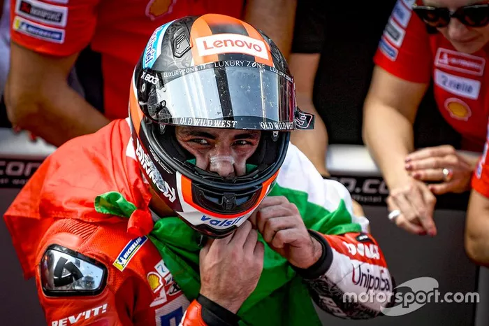 Ganador de la carrera Danilo Petrucci, Ducati Team