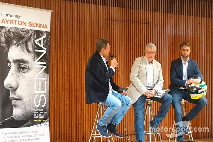 Presentación libro Senna José María Rubio