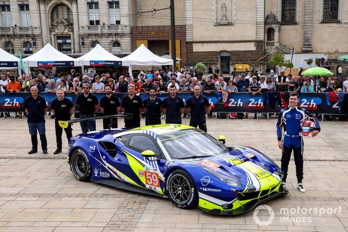 #59 Inception Racing Ferrari 488 GTE Evo LMGTE Am of Louis Prette 