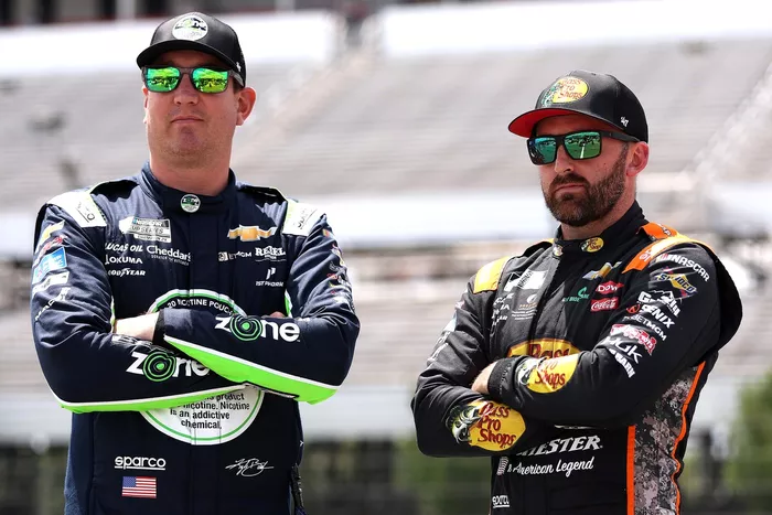 Kyle Busch, Richard Childress Racing Chevrolet, Austin Dillon, Richard Childress Racing Chevrolet