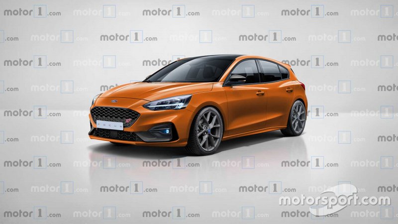 Рендер Ford Focus ST 2019 року