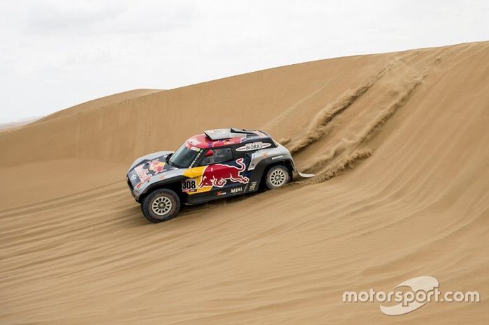 #308 X-Raid Mini JCW Team: Cyril Despres, Jean Paul Cottret