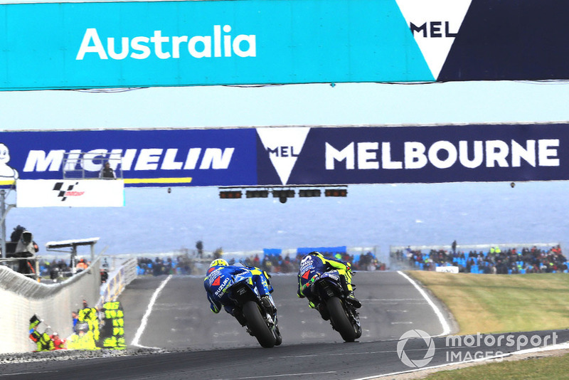 Valentino Rossi, Yamaha Factory Racing, Andrea Iannone, Team Suzuki MotoGP
