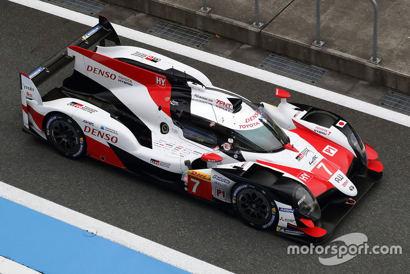 #7 Toyota Gazoo Racing Toyota TS050: Mike Conway, Kamui Kobayashi, José María López
