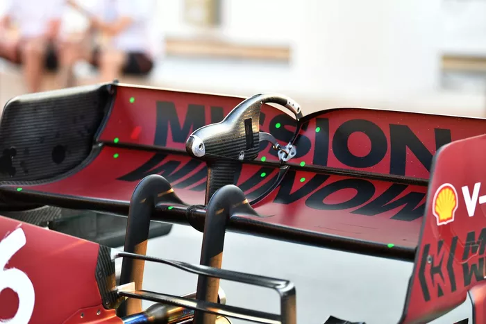 Ferrari SF21 rear detail