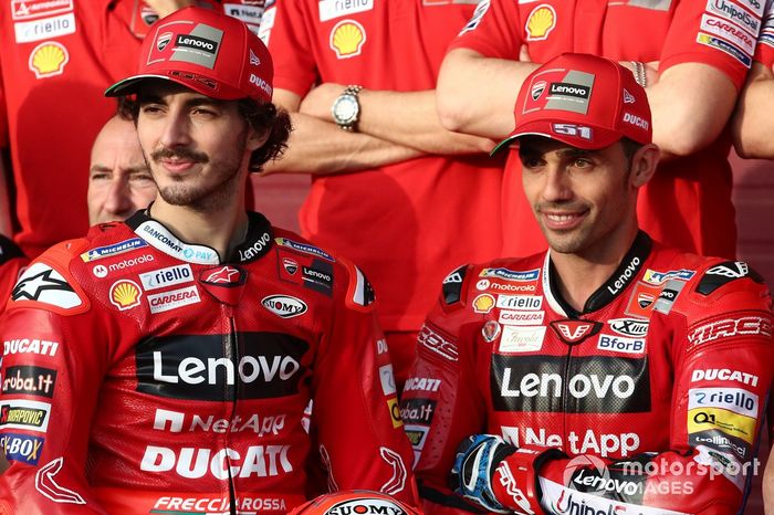Francesco Bagnaia, Ducati Team, Michel Pirro, Ducati Team   