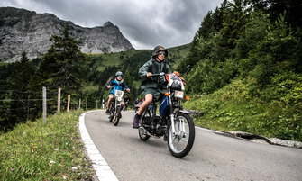 Teilnehmer am Alpenbrevet