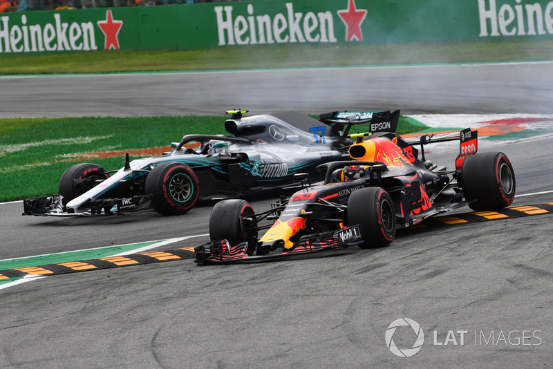 Валттері Боттас, Mercedes AMG F1 W09, Макс Ферстаппен, Red Bull Racing RB14