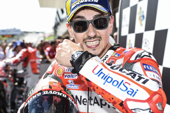 Le vainqueur Jorge Lorenzo, Ducati Team