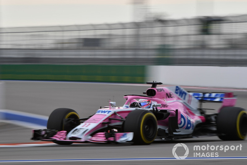 8: Серхіо Перес, Racing Point Force India VJM11, 1'33.563