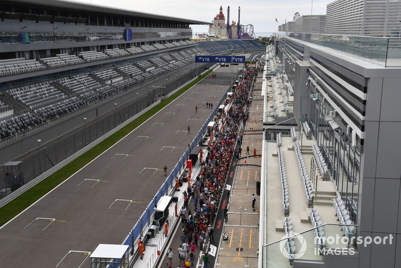 Csütörtöki képgaléria Szocsiból - F1 2018