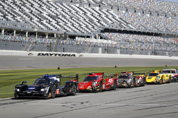 #10 Wayne Taylor Racing Cadillac DPi, P: Renger van der Zande, Jordan Taylor, Ryan Hunter-Reay, #99 JDC/Miller Motorsports ORECA 07, P: Stephen Simpson, Mikhail Goikhberg, Chris Miller, Gustavo Menezes, #31 Action Express Racing Cadillac DPi, P, P: Eric Curran, Mike Conway, Stuart Middleton, #85 JDC/Miller Motorsports ORECA 07, P: Simon Trummer, Robert Alon, Austin Cindric, Devlin DeFrancesco