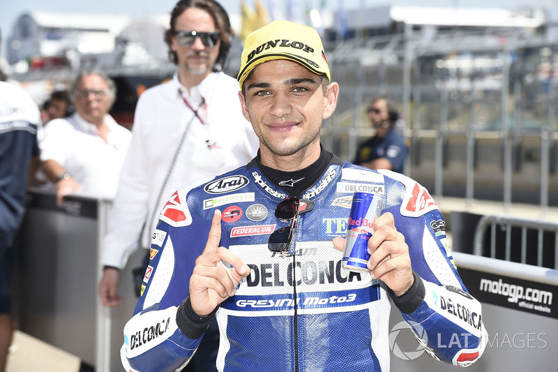 Le poleman Jorge Martin, Del Conca Gresini Racing Moto3