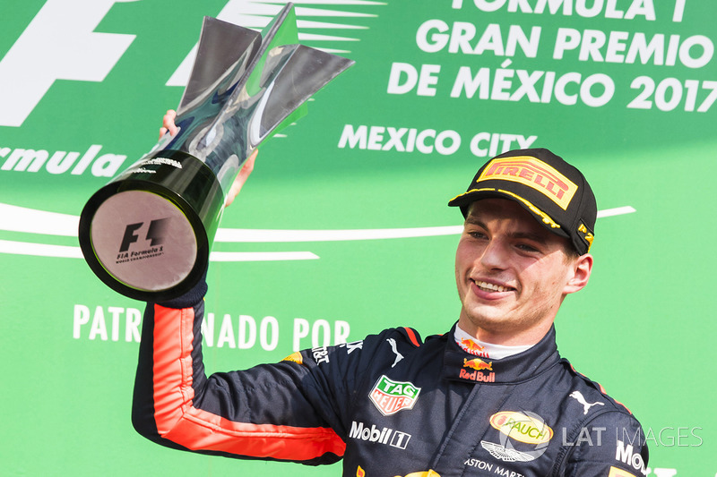 Race winner Max Verstappen, Red Bull Racing