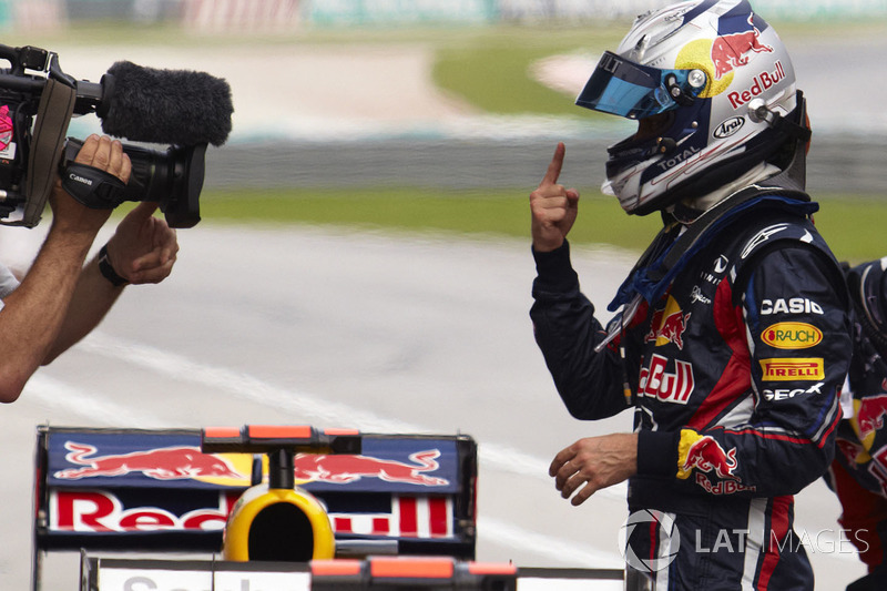 Pole de Sebastian Vettel, Red Bull Racing