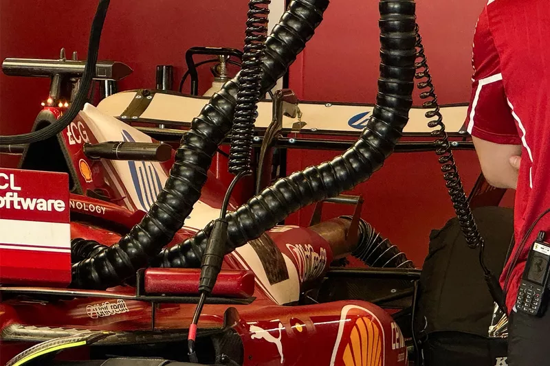 Ferrari, detalles técnicos