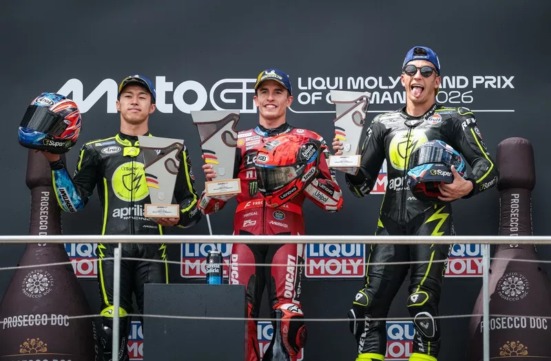 Marc Márquez, Ducati Team, Ai Ogura, Trackhouse Racing, Raúl Fernández, Trackhouse Racing