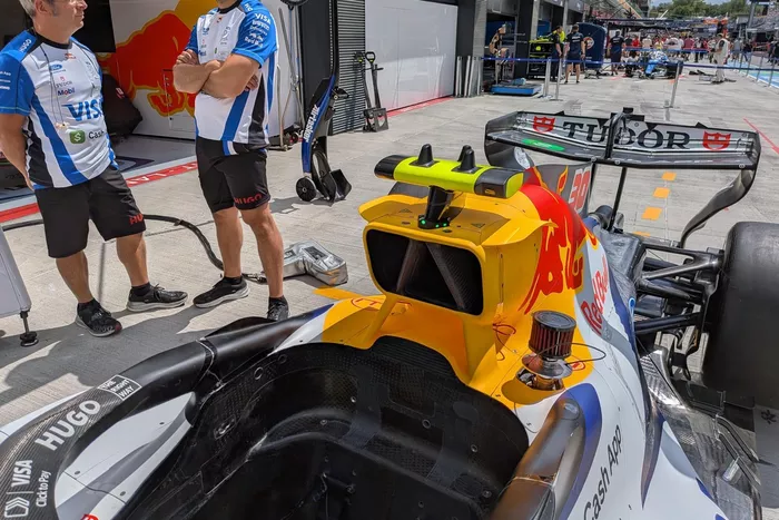 Racing Bulls car tech detail