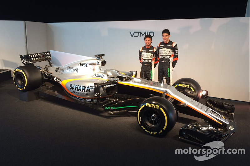 Sergio Perez, Esteban Ocon, Sahara Force India F1 VJM10